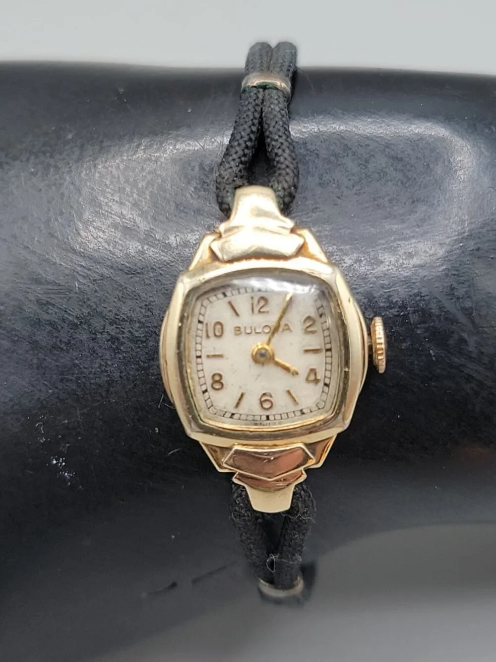VTG Bulova Ladies 1940s Dolly Madison Watch 10kgp 5.5